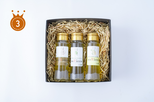 【ギフト用】EXTRA VIRGIN OLIVE OIL 120ml×3